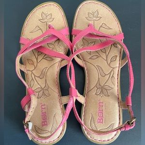Born Pink Flip Flop Sandals 8